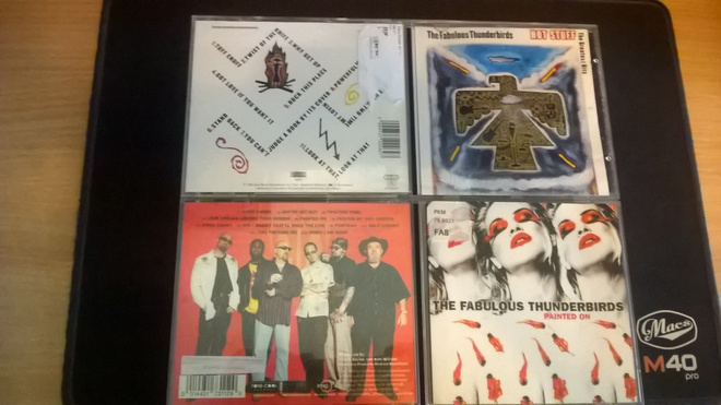the Fabulous Thunderbirds - Hot stuff & Painted on (2cd)
