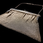 Iltalaukku ”Chain Bag”, Englanti, n. 1920-1930 - pikkukuva 3