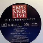 SIMPLE MINDS :: LIVE IN THE CITY OF LIGHT :: 2 x VINYYLI  LP - pikkukuva 4