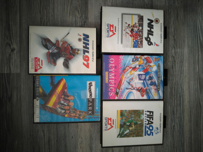 Sega mega drive pelit