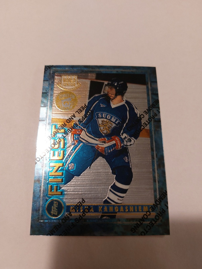 1994-95 Finest Super Team  #134 Miska Kangasniemi