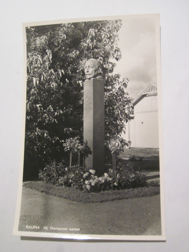 VANHA Postikortti Rauma 1950-l Alkup.Mallikappale