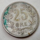 Norja 25 öre 1902 Hopeaa - pikkukuva 1