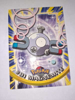 Pokemon Topps keräilykortti #81 Magnemite
