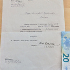 VANHA Saatekirje Pääesikunta Vapaudenmitali 1939 2 lk v.1944 - pikkukuva 1