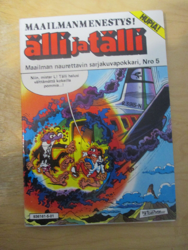 ÄLLI JA TÄLLI Sarjakuvataskukirja Nro 5 (1985)