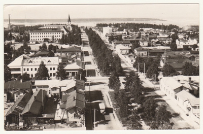 Kemi ilmakuva 1950