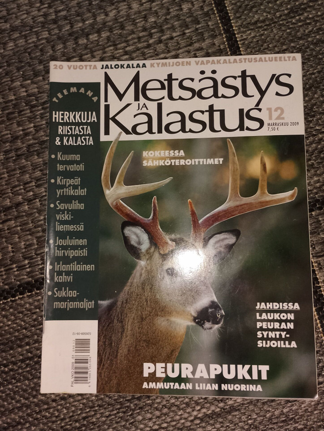 Metsästys ja kalastus 12/2009