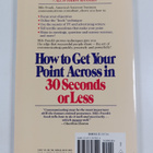 Milo O. Frank : How to Get Your Point Across in Thirty Se... - pikkukuva 2