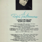 Tapio Rautavaara: Laulu on ollut iloni ja työni (LP) - pikkukuva 2