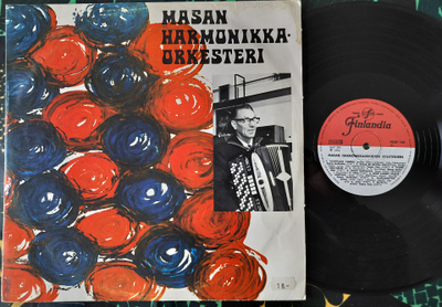 MASAN HARMONIKKAORKESTERI-G.Malmsten T.Palo A.Aimo -LP,PSO