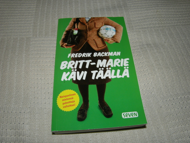 Fredrik Backman Britt-Marie kävi täällä   -pok