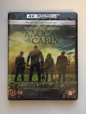 Knock at the Cabin (4K Ultra HD + Blu-ray) 2023 (UUSI)