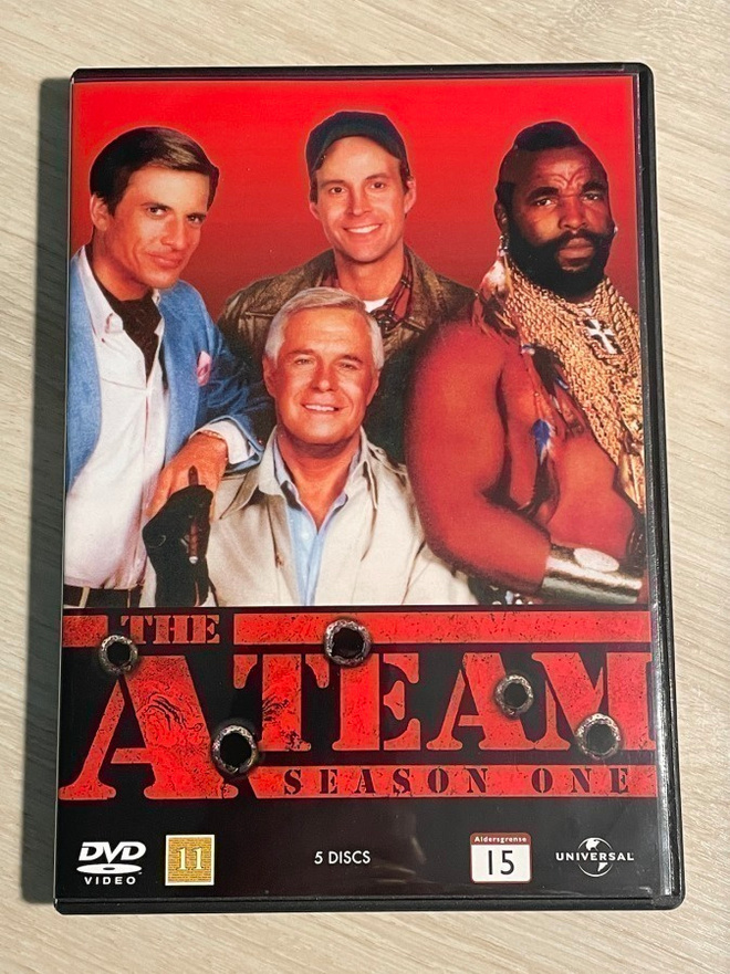 The A-Team: Kausi 1 (5DVD) kulttisarja 80-luvulta (UUSI)