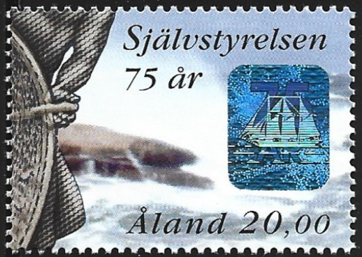 Åland 1997 ÅBL 3 Itsehallinto 75 vuotta 20,00 mk ** LaPe 130
