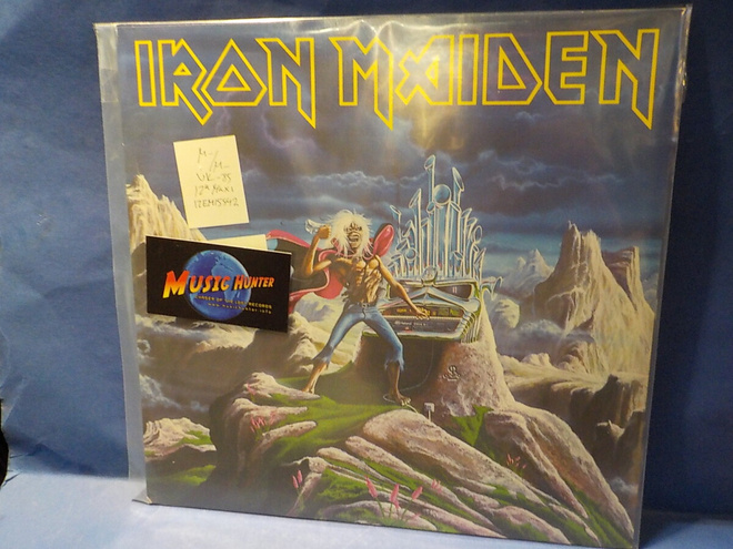 IRON MAIDEN - RUN TO THE HILLS M-/M- 12'' MAXI SINGLE