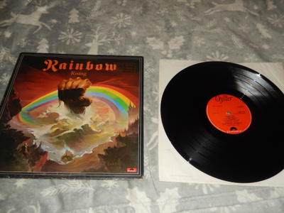Rainbow - Rising vinyyli Gold stamped