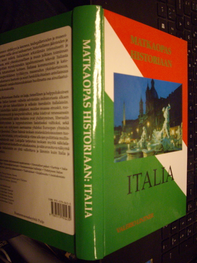 Matkaopas historiaan ITALIA ( Sis.postikulut )