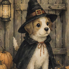 Koiralla halloween-asu - pikkukuva 1