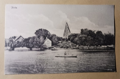Pirita, luostarin rauniot, asutusta, veneilijä, ei p.