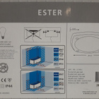Kattovalaisin Ester 1lmp (brush.steel,opal, MarkSlöjd, uusi) - pikkukuva 4