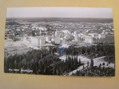 VANHA Postikortti Kajaani 1963 Karhumäki Alkup.Mallikappale