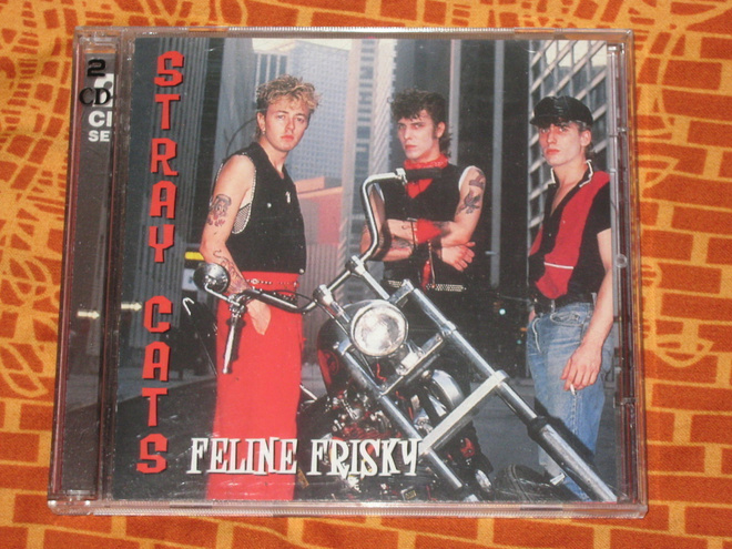 2x CD - STRAY CATS - Feline Frisky - 2001 rockabilly NM