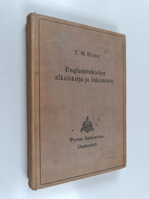Y. M. Biese : Englanninkielen alkeiskirja ja lukemisto
