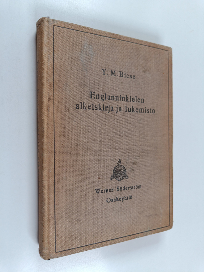 Y. M. Biese : Englanninkielen alkeiskirja ja lukemisto