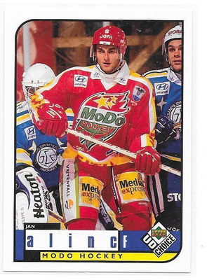 1998-99 SWE UD Choice #179 Jan Alinc MoDo ex- Ässät