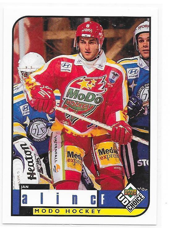 1998-99 SWE UD Choice #179 Jan Alinc MoDo ex- Ässät