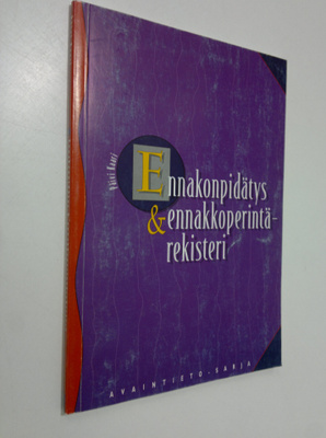 Päivi Kaari : Ennakonpidätys & ennakkoperintärekisteri
