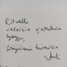 Auli Särkiö : Vedenpeitto (signeerattu, tekijän omiste) - pikkukuva 3