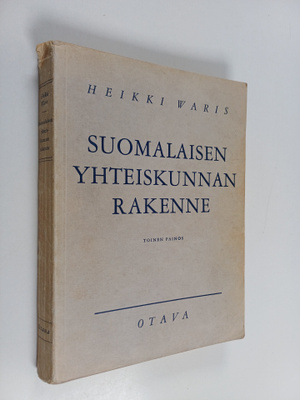 Heikki Waris : Suomalaisen yhteiskunnan rakenne