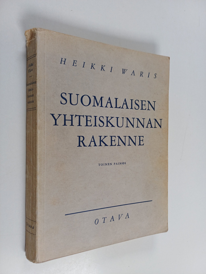 Heikki Waris : Suomalaisen yhteiskunnan rakenne