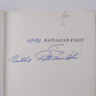 Veikko Pitkämäki : Raivaajan kirot (signeerattu) - pikkukuva 3