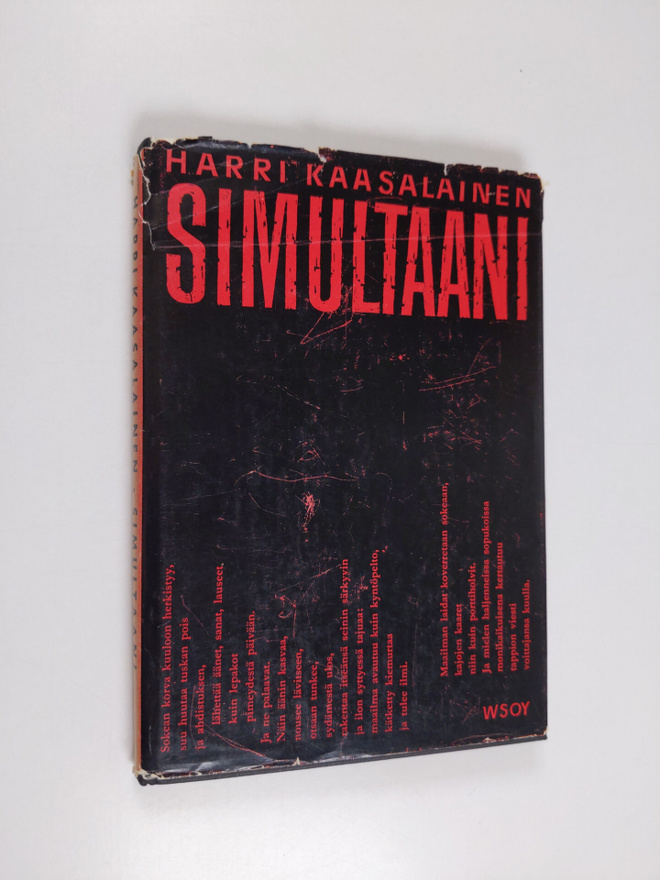 Harri Kaasalainen : Simultaani : runoja
