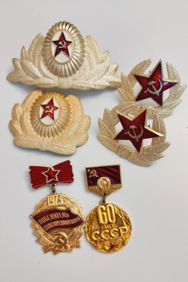 Neuvostoliitto (CCCP) - Kokardit ja mitalit