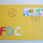 FDC ENSIPÄIVÄKUORI 29.10.2004 2 x 0,65 EUROARVOINEN MERKKI - pikkukuva 1