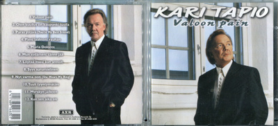 KARI TAPIO . CD-LEVY . VALOON PÄIN