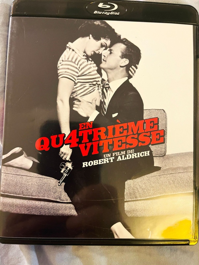 Kohtalokas tapaaminen Kiss Me Deadly Robert Aldrich Blu-Ray