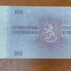 100 markkaa v. 1963 Litt.A, E-tähti, vain 96 000 kpl - pikkukuva 2