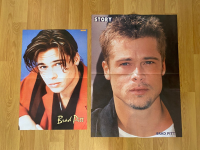 Brad Pitt julisteet ja tarra