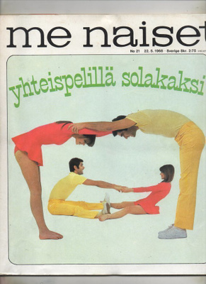 Me Naiset n:o 21 1968 Ipi & Pekka. Joensuu.  Eeva. Solakaksi