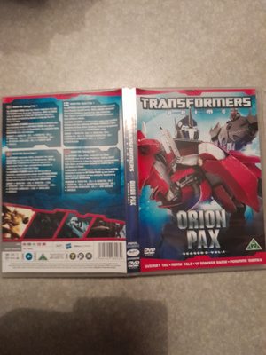 Transformers dvd,piirretty