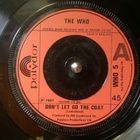 The Who - Don´t Let Go The Coat 7" Single - pikkukuva 3