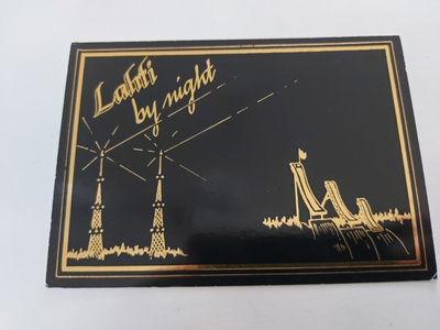 LAHTI BY NIGHT - POSTIKORTTI