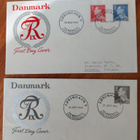 7 kpl Tanskan kuninkaalliset FDC-kuoria v. 1948-75 - pikkukuva 3