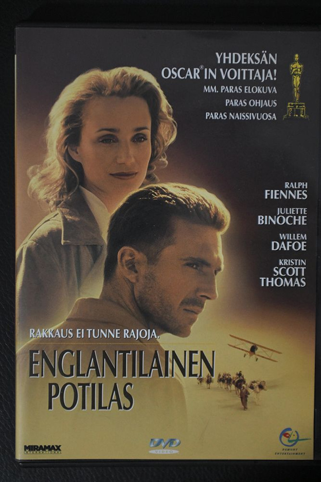 Englantilainen potilas (1996) (Egmont) - DVD