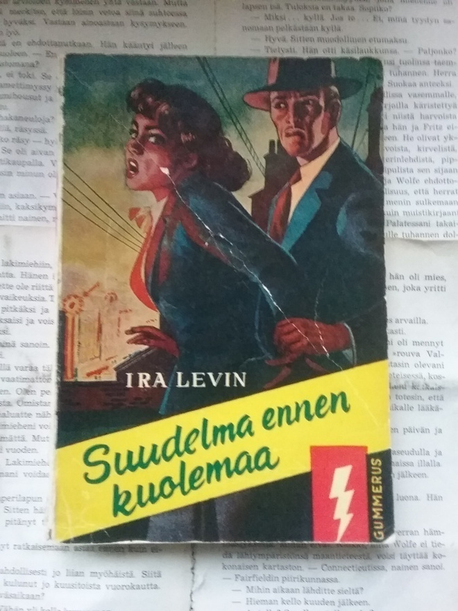 Ira Levin - Suudelma ennen kuolemaa (nid.)